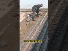 Eski Ev Çatı Kiremitleri Kaolin Çin Kil Mat Asya Tarzı Çatı Kiremitleri Tapınak Avlusu onarımı için