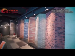 İmitasyon Ahşap Tahıl MCM Kil Karosu Çevresel Olarak Esnek Duvar Karosu