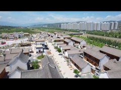 Avlu Tapınak Çatı Onarım Uygulaması için Çin Geleneksel Çatı Kiremitleri