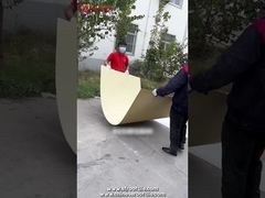 Dekoratif Esnek Kil Duvar Karosu Yaşlanma Karşıtı Hafif Esnek Duvar Kaplama Paneli