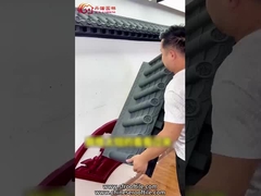 Hafif ağırlıklı Çinli geleneksel plastik çatı kiremitleri duvar için