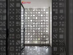 Beyaz beton brise blokları