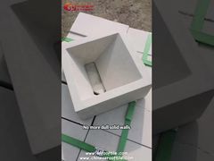 Şık Gizlilik Duvarları için Modern Beton Esinti Blokları