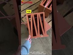 Şık Gizlilik Duvarları için Modern Pişmiş Toprak Esinti Blokları