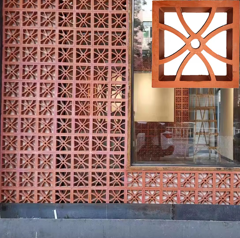 Okul otel duvarı tutan blok kalıp havalandırma fayans dekorasyon pencere tuğla