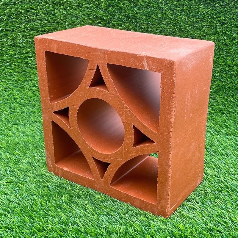 Modern Breeze Block Dekoratif Pencere Terakota Tuğla Ekran Duvar Bölme Plakası