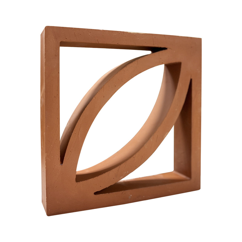 Yeni tasarım Terracotta tuğlalar Ourdoor binası için keramik dekoratif duvar kiremitleri
