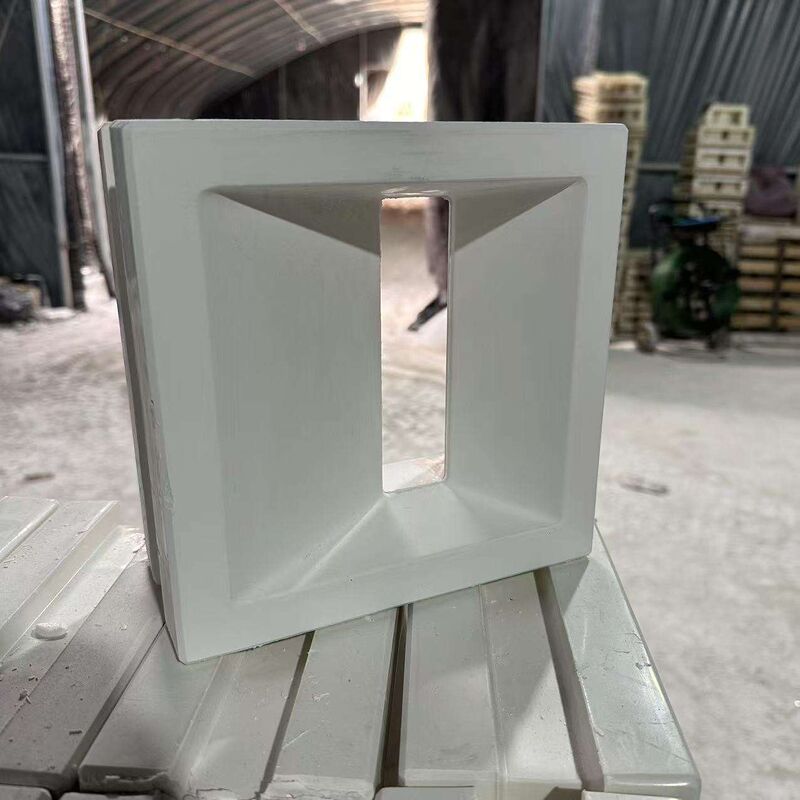 Modern Geometrik Desenli Beton Ekran Blok Duvar Bölme Beton Blok Mimari Cephe Gizlilik Duvarı