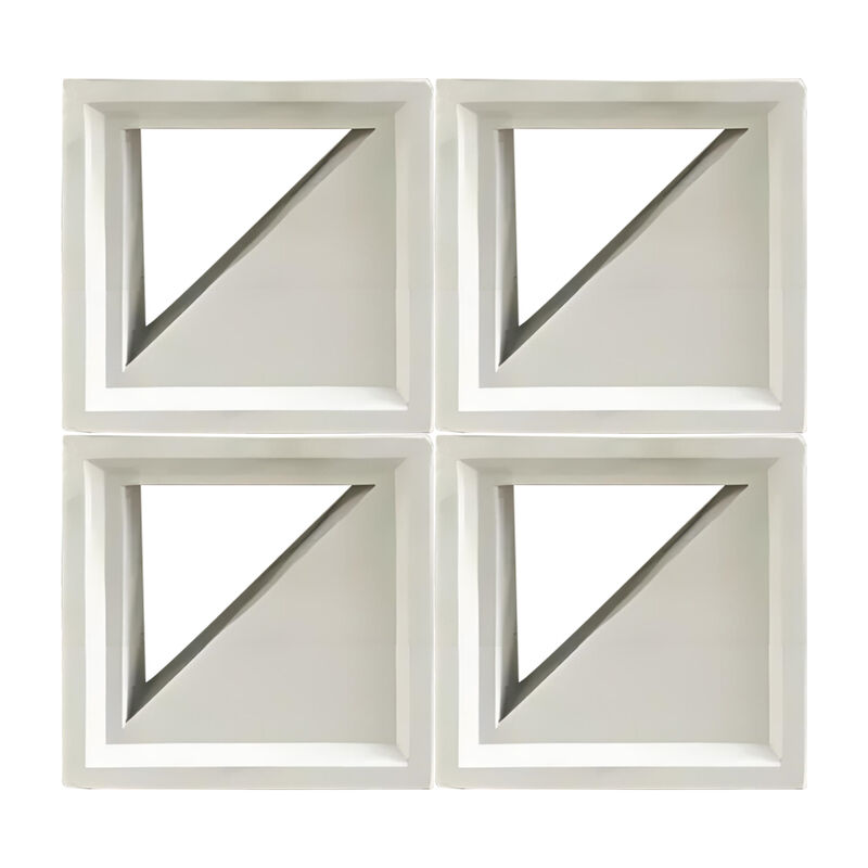 Tamamen Özelleştirilebilir Beton Ekran Bloğu Mimarlar İçin Özel Tasarım Oyuk Havalandırma Duvar Tuğlası