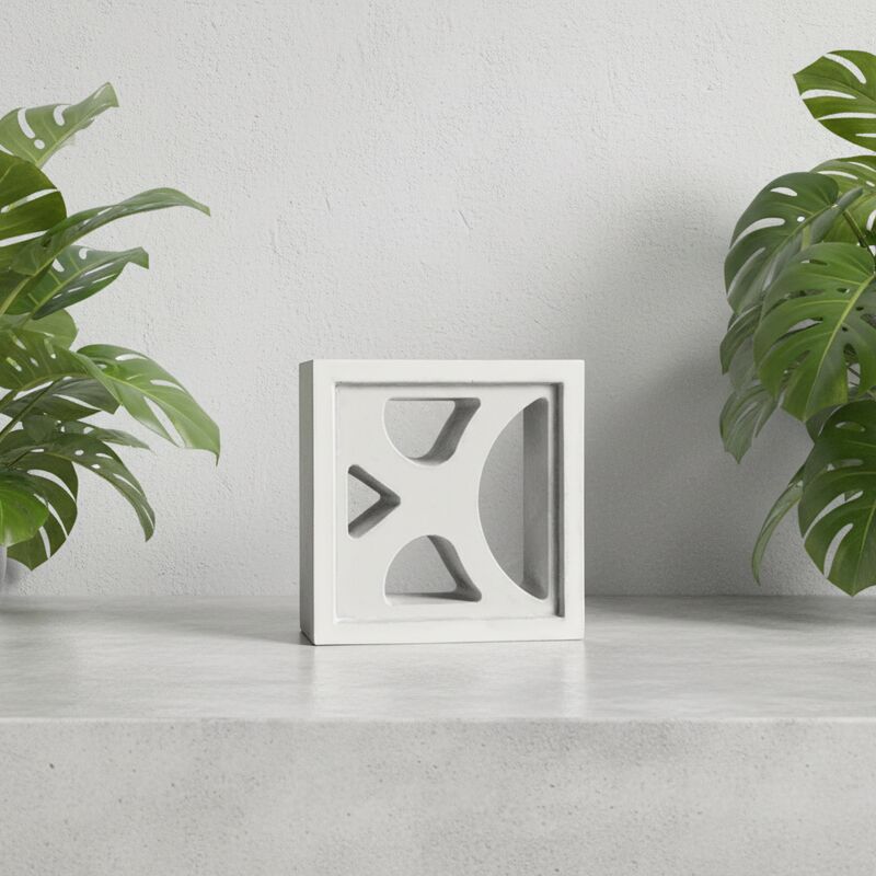 Kare Çimento Hava Akımı Bloğu, Tarama Havalandırması için Sinterlenmiş Tuğlalar, Oyuk Duvar Dekoru Tuğlaları