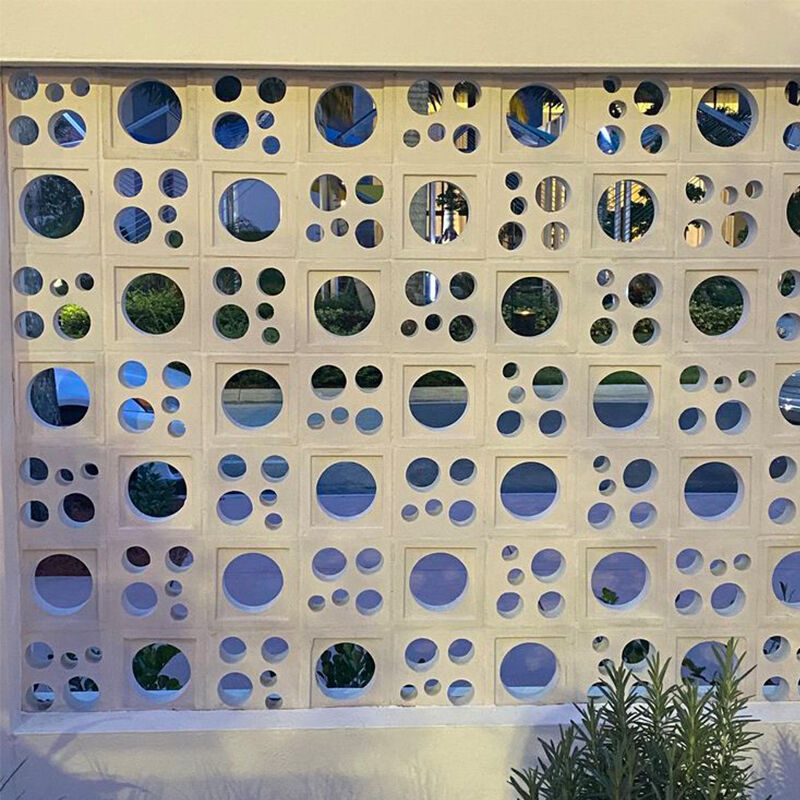 Beton Ekran Blok Cement Çürük Çerez TuğlalarBreeze Blok İç İç Dış Bölmeler Duvar Kaplamaları