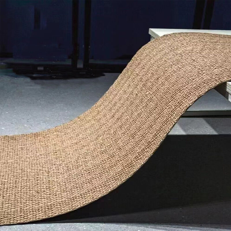 İç duvar dekorasyonu için 3D Yumuşak Porselen MCM Esnek Duvar Paneli Herringbone Dokumalı Dokuma Duvar Kelepçesi