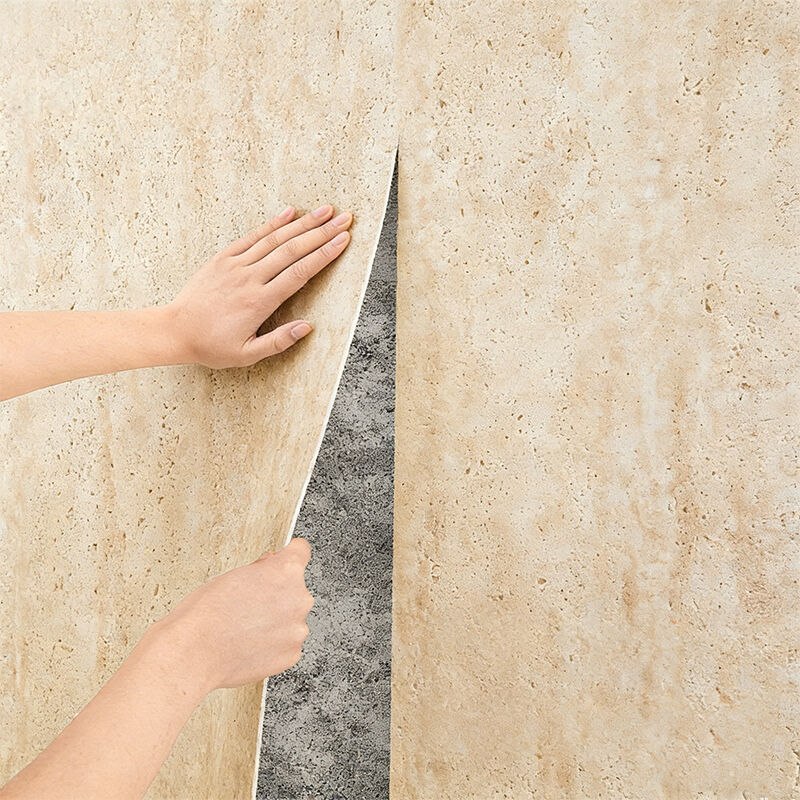 Ateş geçirmez Travertine Yumuşak Esnek Kil Duvar Kelepçesi MCM Duvar Kaplama Cephesi Dış Duvar Klinker Tuğla Kayma Kelepçeleri Otel için