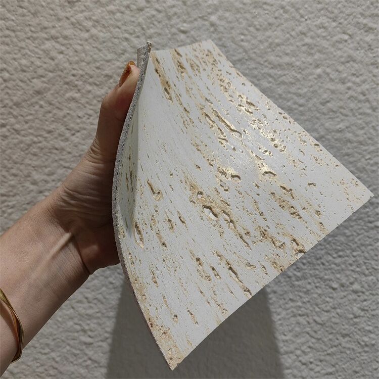 Ateş geçirmez Travertine Yumuşak Esnek Kil Duvar Kelepçesi MCM Duvar Kaplama Cephesi Dış Duvar Klinker Tuğla Kayma Kelepçeleri Otel için
