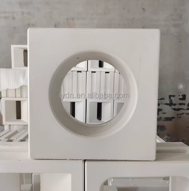 Modern Çimento Brise Blokları Beton Duvar Havalandırma Brise Blokları Dış Çim Dekorasyonu Tüm Projeler için Esnek