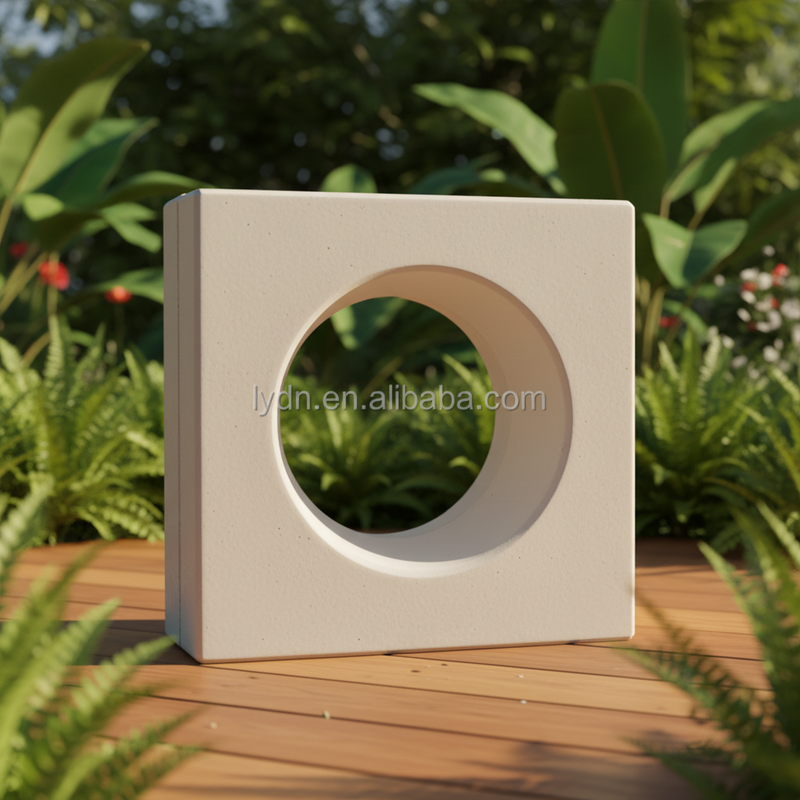 Modern Çimento Brise Blokları Beton Duvar Havalandırma Brise Blokları Dış Çim Dekorasyonu Tüm Projeler için Esnek
