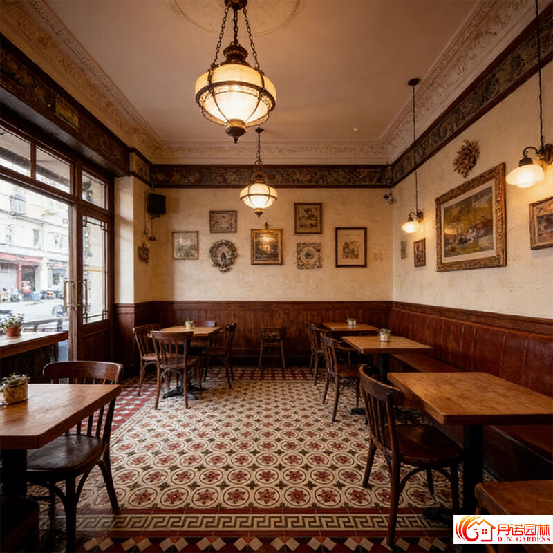 Vintage Çiçek Çimento Taş Çiçek Deseni Dekoratif Duvar Zemini Taş Kafe Otel Ev Yenilenmesi