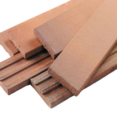 Wall Cladding Brick Slips Terracotta Split Brick Tiles Clay Thin Brick Veneer Exterior Brick Tile for Commercial Building Facade
