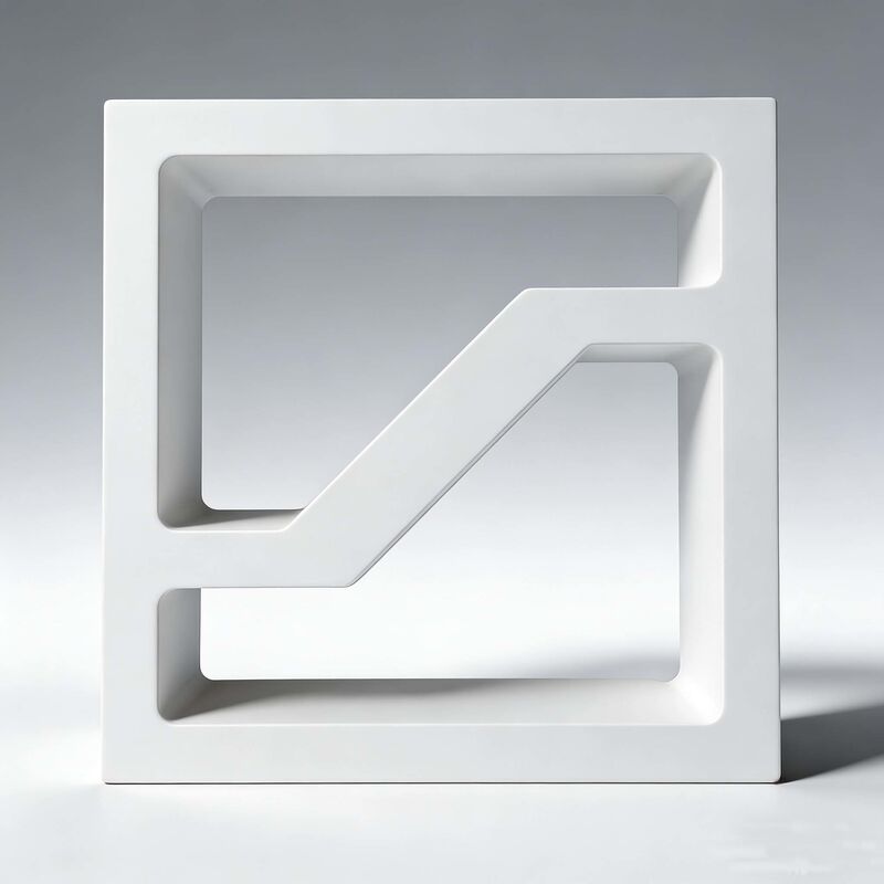 Modern Geometrik Beton Briz Blokları Duvar Bölümü Mimarlık Cephesi Ekran Duvarları için Beton Tuğlalar