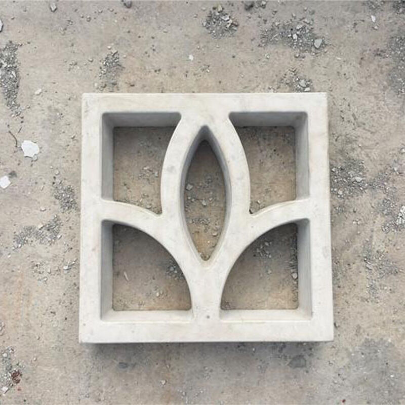 Modern Geometrik Beton Briz Blokları Duvar Bölümü Mimarlık Cephesi Ekran Duvarları için Beton Tuğlalar