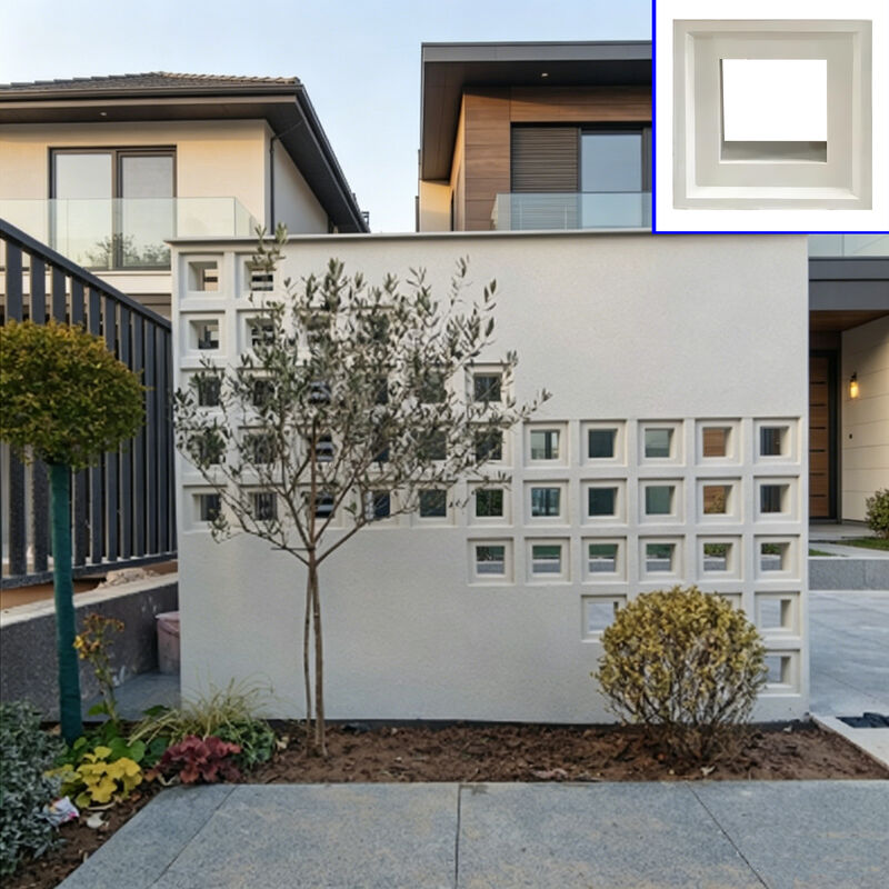 Dekoratif Beton Briz Blokları Mimarlık Gizlilik Duvar Blokları Modern Briz Blokları Özellik Duvarları için Tasarımlar Villalar Patiolar