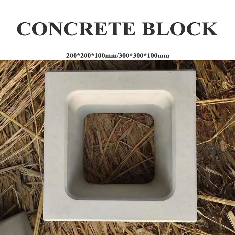 Beton Bahçe Çitleri Dış Duvarlar Havalandırma ve Dekoratif Uygulamalar İçin Hazır Çimento Blok