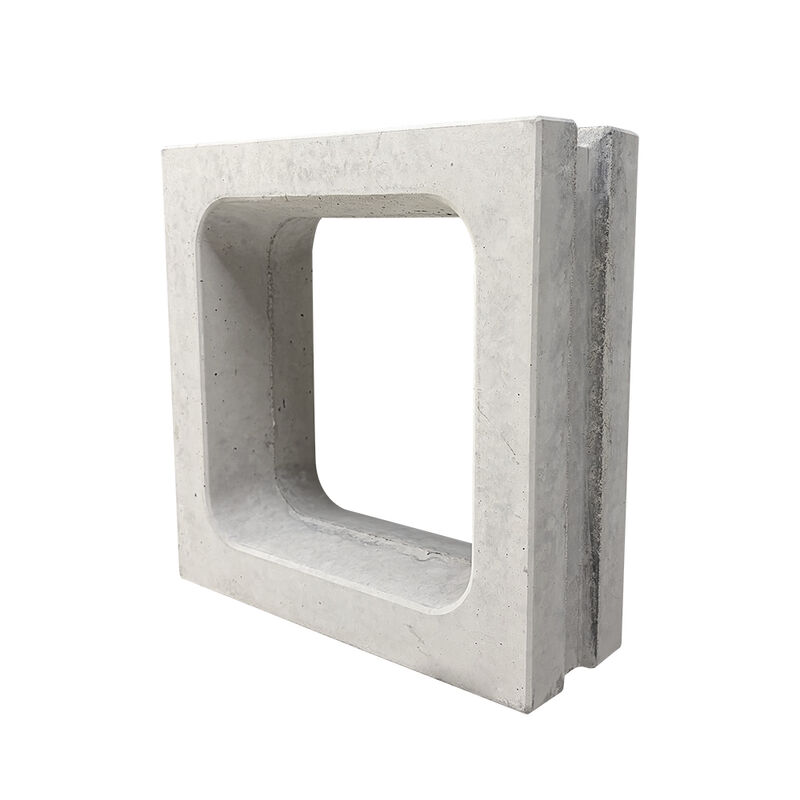 Beton Bahçe Çitleri Dış Duvarlar Havalandırma ve Dekoratif Uygulamalar İçin Hazır Çimento Blok