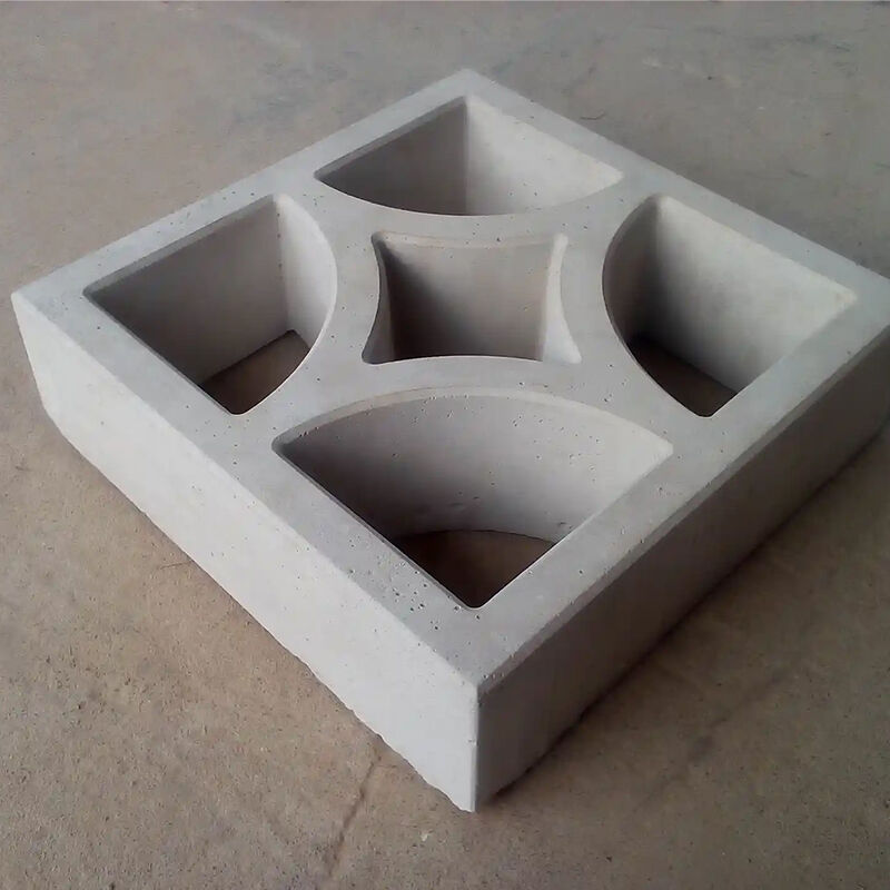Cast Concrete Decorative Breeze Blocks Geometric Screen Bricks for Resort Patio Partitions & Sunshade Facades